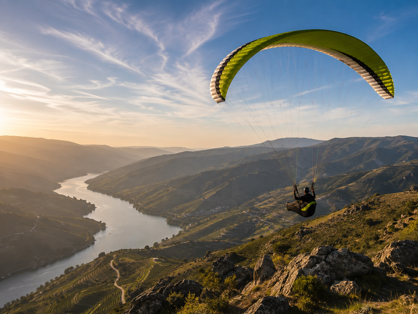Voo tandem: o que acontece antes de tirar os pés do chão
